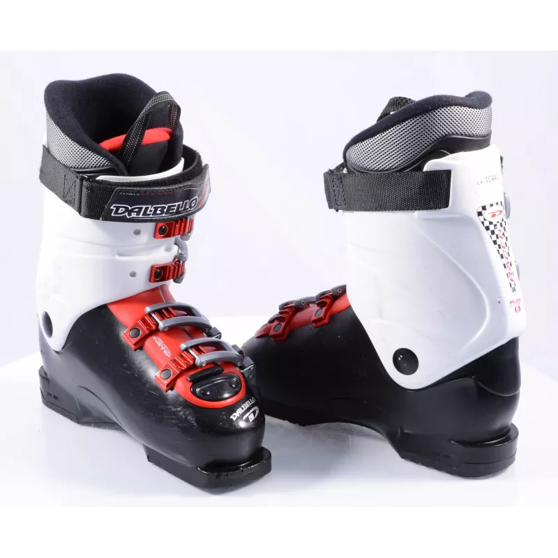 Chaussures Ski DALBELLO RACER 4, Micro, BLACK/white/red 7 Chaussures Ski DALBELLO RACER 4, Micro, BLACK/white/red – Image 5