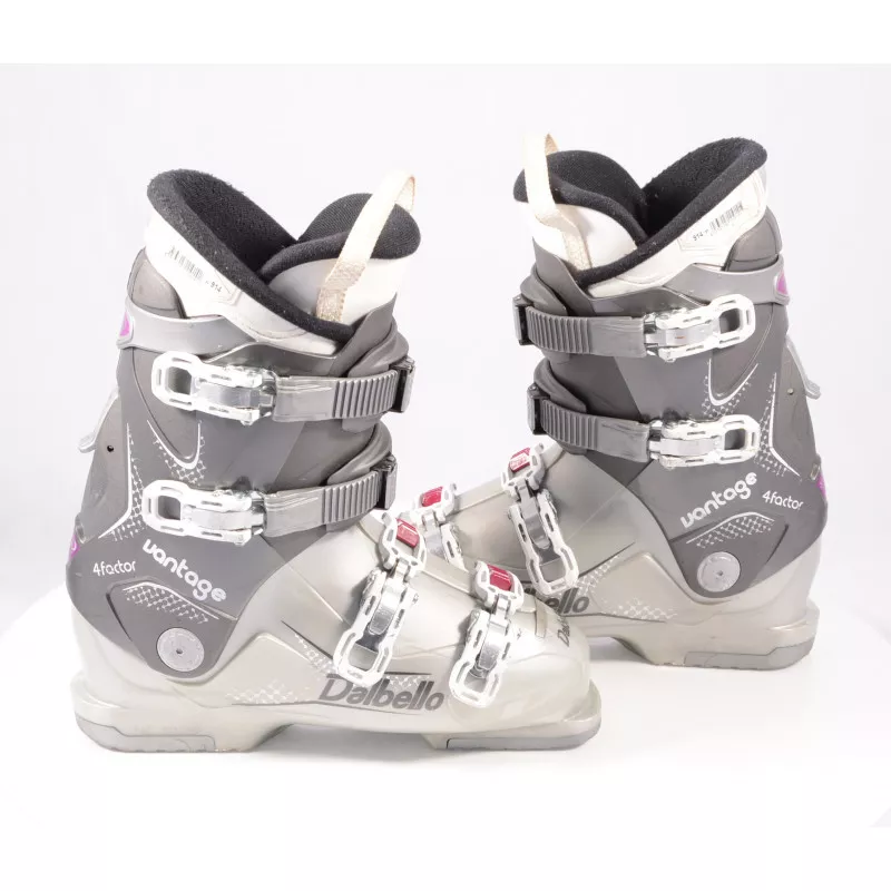 Chaussures Ski DALBELLO VANTAGE 4 FACTOR, GREY/violet, SKI/WALK, Ratchet Buckles 4 Chaussures Ski DALBELLO VANTAGE 4 FACTOR, GREY/violet, SKI/WALK, Ratchet Buckles – Image 2