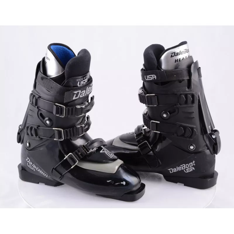 Chaussures Ski DALEBOOT USA HIT FIT 3, BLACK, All Mountain, THERMO Shape, SKI/WALK ( Comme NEUVES ) 3 Chaussures Ski DALEBOOT USA HIT FIT 3, BLACK, All Mountain, THERMO Shape, SKI/WALK ( Comme NEUVES )