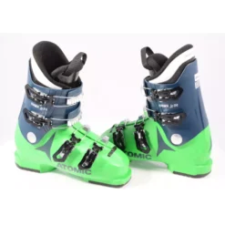 Chaussures Ski Enfant/junior ATOMIC HAWX JR R4 2020 GREEN/blue, THINSULATE Insulation, Macro