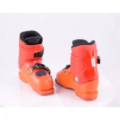 Chaussures Ski Enfant/junior DALBELLO CR 2, 1 Ratchet Buckle, ORANGE/red ( En PARFAIT état ) -Atomic Shop Soldes chaussures ski enfant junior dalbello cr 2 1 ratchet buckle orange red en parfait etat.jpg 3