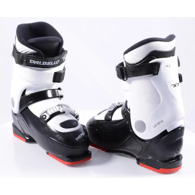 Chaussures Ski Enfant/junior DALBELLO CX 3, Black/white, Ratchet Buckle ( En PARFAIT état ) 7 Chaussures Ski Enfant/junior DALBELLO CX 3, Black/white, Ratchet Buckle ( En PARFAIT état ) – Image 5