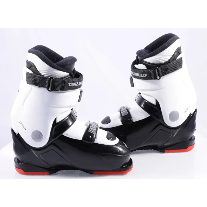 Chaussures Ski Enfant/junior DALBELLO CX 3, Black/white, Ratchet Buckle ( En PARFAIT état ) 8 Chaussures Ski Enfant/junior DALBELLO CX 3, Black/white, Ratchet Buckle ( En PARFAIT état ) – Image 6