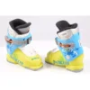 Chaussures Ski Enfant/junior DALBELLO CXR 1, 1 Ratchet Buckle, BLUE/yellow ( En PARFAIT état ) -Atomic Shop Soldes chaussures ski enfant junior dalbello cxr 1 1 ratchet buckle blue yellow en parfait etat.jpg