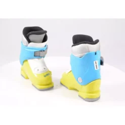 Chaussures Ski Enfant/junior DALBELLO CXR 1, 1 Ratchet Buckle, BLUE/yellow ( En PARFAIT état ) -Atomic Shop Soldes chaussures ski enfant junior dalbello cxr 1 1 ratchet buckle blue yellow en parfait etat.jpg 3