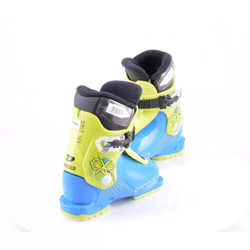 Chaussures Ski Enfant/junior DALBELLO CXR 1, 2019 Ratchet Buckle, BLUE/yellow ( En PARFAIT état ) 5 Chaussures Ski Enfant/junior DALBELLO CXR 1, 2019 Ratchet Buckle, BLUE/yellow ( En PARFAIT état ) – Image 3
