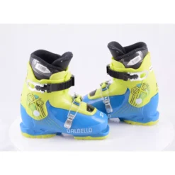 Chaussures Ski Enfant/junior DALBELLO CXR 2, 2019 Ratchet Buckle, BLUE/yellow ( En PARFAIT état ) -Atomic Shop Soldes chaussures ski enfant junior dalbello cxr 2 2019 ratchet buckle blue yellow en parfait etat.jpg 1