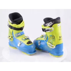 Chaussures Ski Enfant/junior DALBELLO CXR 3, 2019 Ratchet Buckle, BLUE/yellow ( En PARFAIT état ) -Atomic Shop Soldes chaussures ski enfant junior dalbello cxr 3 2019 ratchet buckle blue yellow en parfait etat.jpg 3