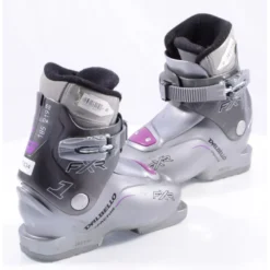 Chaussures Ski Enfant/junior DALBELLO FXR 1, 4 Factor, GREY/violet ( En PARFAIT état ) -Atomic Shop Soldes chaussures ski enfant junior dalbello fxr 1 4 factor grey violet en parfait etat.jpg 2