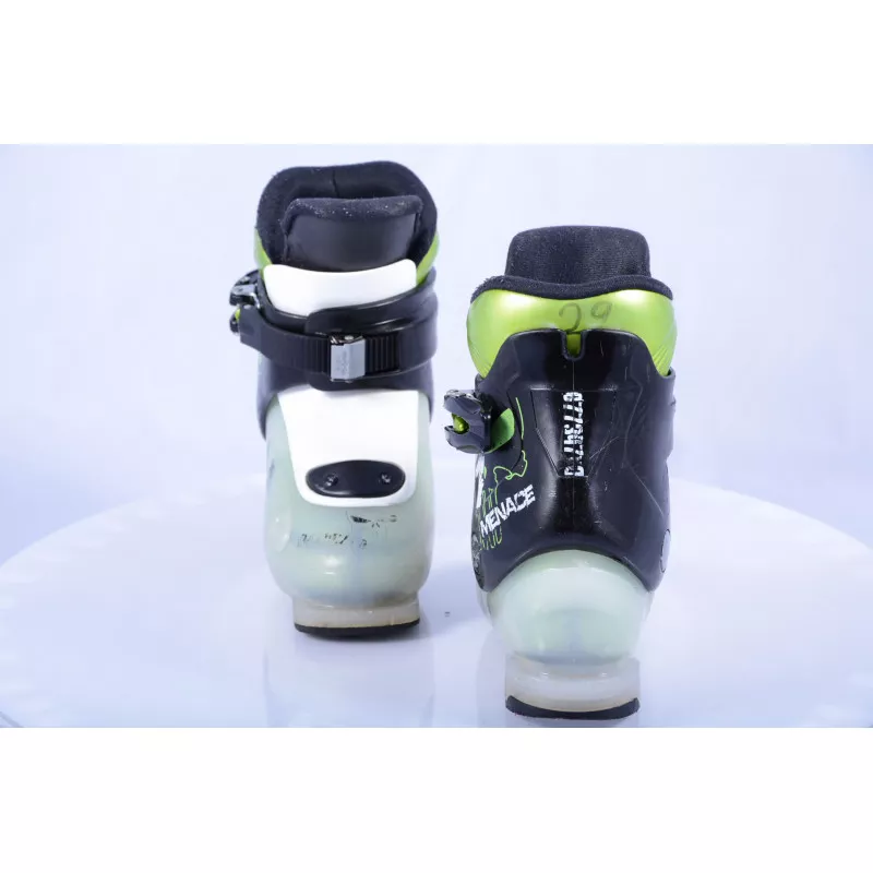Chaussures Ski Enfant/junior DALBELLO MENACE 1, Ratchet Buckle, Transparent Green/black 6 Chaussures Ski Enfant/junior DALBELLO MENACE 1, Ratchet Buckle, Transparent Green/black – Image 4