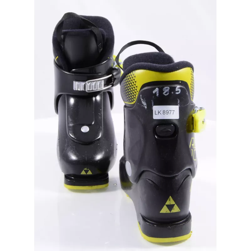 Chaussures Ski Enfant/junior FISCHER RC4 10 Jr, 2022, BLACK/yellow 6 Chaussures Ski Enfant/junior FISCHER RC4 10 Jr, 2022, BLACK/yellow – Image 4