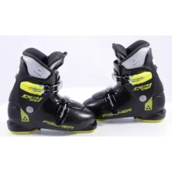 Chaussures Ski Enfant/junior FISCHER RC4 Jr 20, Thermoshape, BLACK/yellow -Atomic Shop Soldes chaussures ski enfant junior fischer rc4 jr 20 thermoshape black yellow.jpg 1