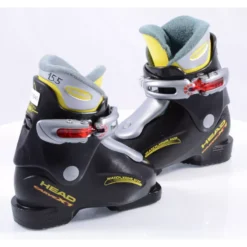 Chaussures Ski Enfant/junior HEAD CARVE X1, Black/grey/yellow -Atomic Shop Soldes chaussures ski enfant junior head carve x1 black grey yellow.jpg 2