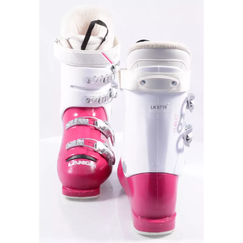 Chaussures Ski Enfant/junior LANGE STARLET RSJ 60, 2019, WHITE/pink ( En PARFAIT état ) 6 Chaussures Ski Enfant/junior LANGE STARLET RSJ 60, 2019, WHITE/pink ( En PARFAIT état ) – Image 4