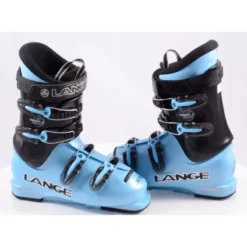 Chaussures Ski Enfant/junior LANGE TEAM 8, RATCHET BUCKLE, BLUE