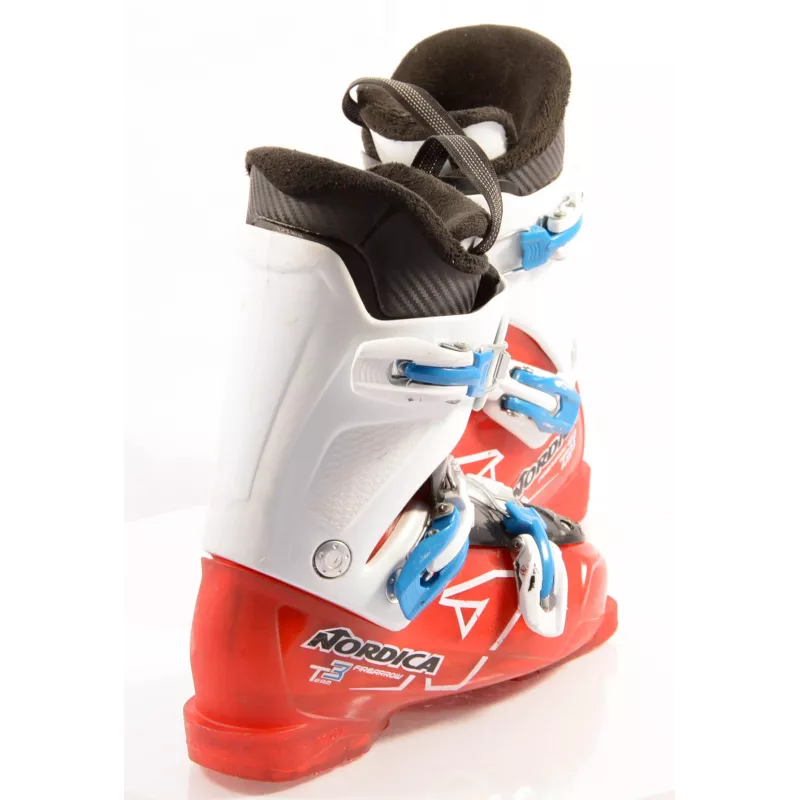 Chaussures Ski Enfant/junior NORDICA FIREARROW TEAM 3, RED/white 5 Chaussures Ski Enfant/junior NORDICA FIREARROW TEAM 3, RED/white – Image 3