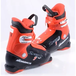 Chaussures Ski Enfant/junior NORDICA SPEEDMACHINE J1, BLACK/red -Atomic Shop Soldes chaussures ski enfant junior nordica speedmachine j1 black red.jpg 2