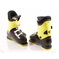 Chaussures Ski Enfant/junior ROSSIGNOL TMX J3, BLACK/yellow -Atomic Shop Soldes chaussures ski enfant junior rossignol tmx j3 black yellow.jpg 3