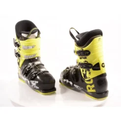 Chaussures Ski Enfant/junior ROSSIGNOL TMX J4, BLACK/yellow -Atomic Shop Soldes chaussures ski enfant junior rossignol tmx j4 black yellow.jpg 4