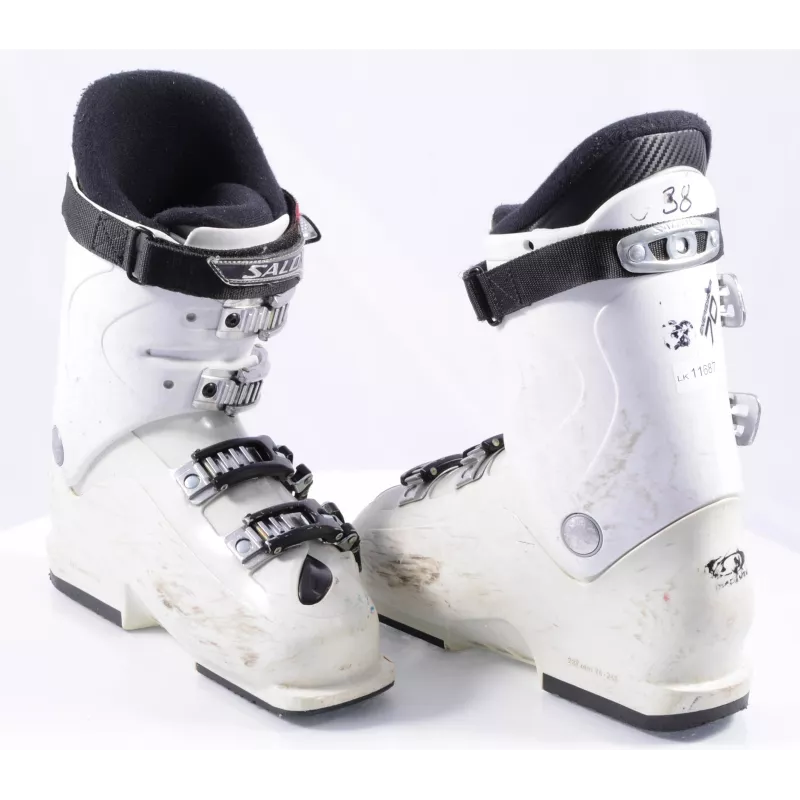 Chaussures Ski Enfant/junior SALOMON IMPACT JR, Energyzer 70, 3D Buckle, White 7 Chaussures Ski Enfant/junior SALOMON IMPACT JR, Energyzer 70, 3D Buckle, White – Image 5