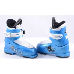 Chaussures Ski Enfant/junior SALOMON T1, BLUE/white ( En PARFAIT état )