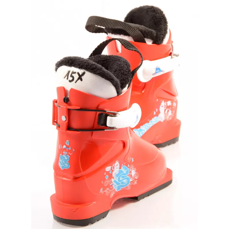 Chaussures Ski Enfant/junior SALOMON T1, RED 5 Chaussures Ski Enfant/junior SALOMON T1, RED – Image 3