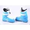 Chaussures Ski Enfant/junior SALOMON T1 YETI, RATCHET Buckle, BLUE/white ( En PARFAIT état ) -Atomic Shop Soldes chaussures ski enfant junior salomon t1 yeti ratchet buckle blue white en parfait etat.jpg