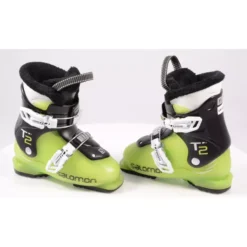 Chaussures Ski Enfant/junior SALOMON T2, GREEN/black