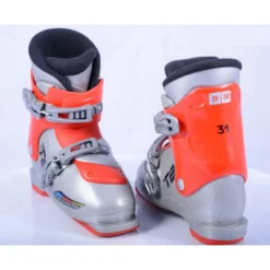 Chaussures Ski Enfant/junior SALOMON T2, GREY/red -Atomic Shop Soldes chaussures ski enfant junior salomon t2 grey red.jpg 2