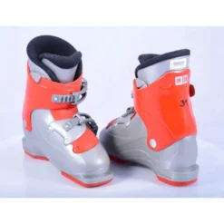 Chaussures Ski Enfant/junior SALOMON T2, GREY/red -Atomic Shop Soldes chaussures ski enfant junior salomon t2 grey red.jpg 5