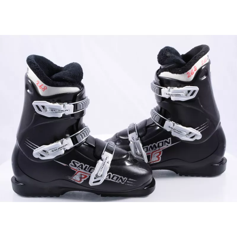 Chaussures Ski Enfant/junior SALOMON T3, BLACK 4 Chaussures Ski Enfant/junior SALOMON T3, BLACK – Image 2