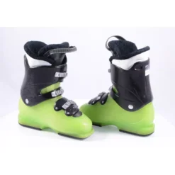 Chaussures Ski Enfant/junior SALOMON T3, GREEN/black -Atomic Shop Soldes chaussures ski enfant junior salomon t3 green black.jpg 3