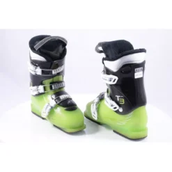 Chaussures Ski Enfant/junior SALOMON T3, GREEN/black -Atomic Shop Soldes chaussures ski enfant junior salomon t3 green black.jpg 4