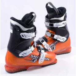 Chaussures Ski Enfant/junior SALOMON TEAM T3 Orange, Ratchet Buckle 18 Chaussures Ski Enfant/junior SALOMON TEAM T3 Orange, Ratchet Buckle -Atomic Shop Soldes chaussures ski enfant junior salomon team t3 orange ratchet buckle.jpg 2