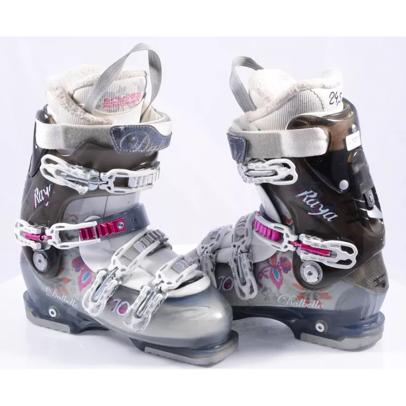 Chaussures Ski Femme DALBELLO RAYA 10 TRANS/BLACK, TRUFIT, SKI/WALK ( En PARFAIT état ) 3 Chaussures Ski Femme DALBELLO RAYA 10 TRANS/BLACK, TRUFIT, SKI/WALK ( En PARFAIT état )