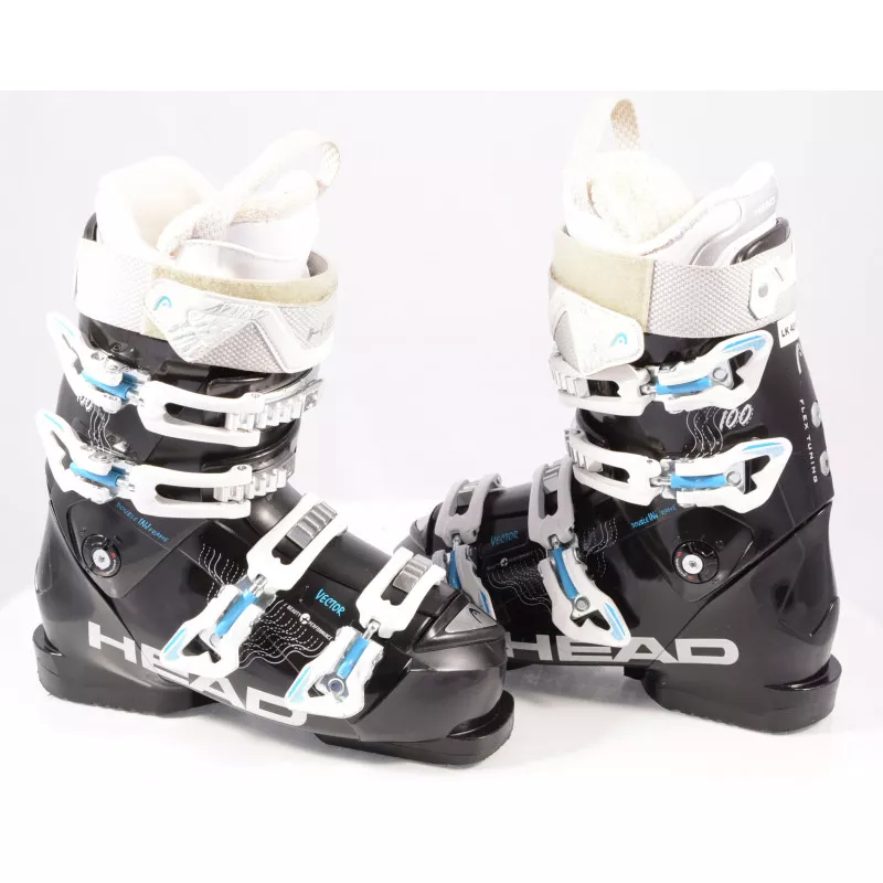 Chaussures Ski Femme HEAD VECTOR 100 MYA, Double INJ Frame, Flex Tuning, Canting, Micro, Super Macro ( En PARFAIT état ) 3 Chaussures Ski Femme HEAD VECTOR 100 MYA, Double INJ Frame, Flex Tuning, Canting, Micro, Super Macro ( En PARFAIT état )