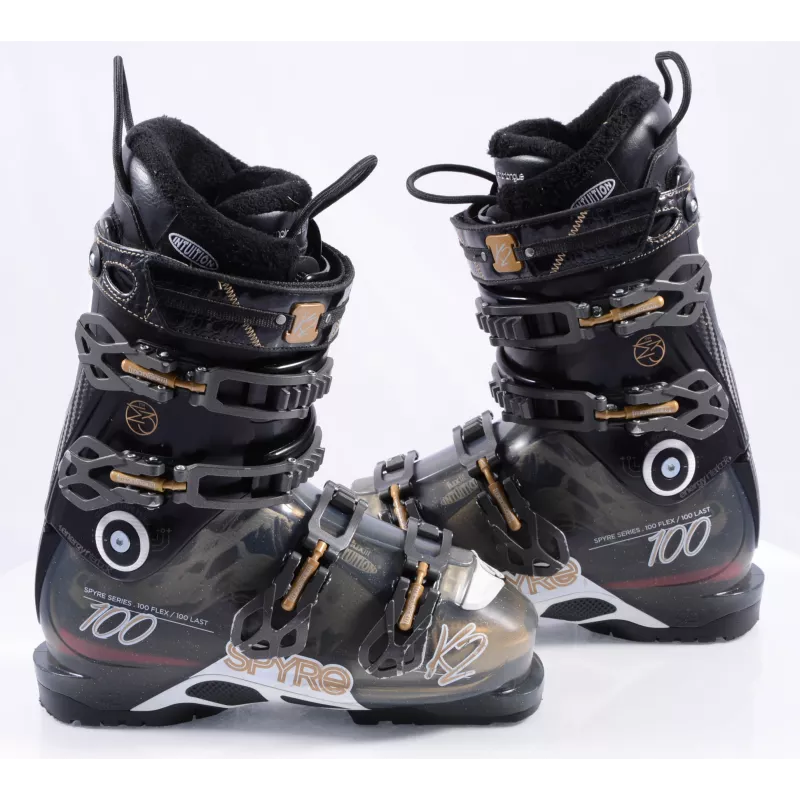 Chaussures Ski Femme K2 SPYRE 100, Energy Interlock, Lux Fit, Powerfuse Spyne, Micro ( En PARFAIT état ) 4 Chaussures Ski Femme K2 SPYRE 100, Energy Interlock, Lux Fit, Powerfuse Spyne, Micro ( En PARFAIT état ) – Image 2