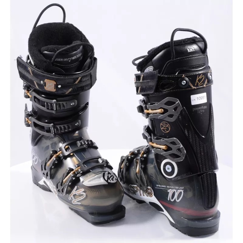 Chaussures Ski Femme K2 SPYRE 100, Energy Interlock, Lux Fit, Powerfuse Spyne, Micro ( En PARFAIT état ) 9 Chaussures Ski Femme K2 SPYRE 100, Energy Interlock, Lux Fit, Powerfuse Spyne, Micro ( En PARFAIT état ) – Image 7
