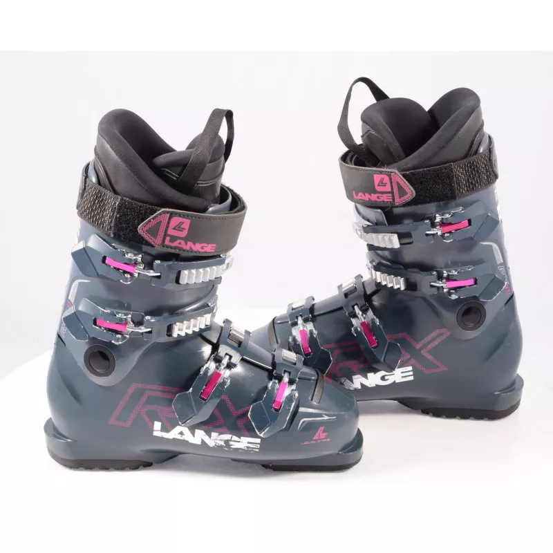 Chaussures Ski Femme LANGE RX 80 RTL W 2019, BLACK/pink, Flex Adj., Micro, Macro 4 Chaussures Ski Femme LANGE RX 80 RTL W 2019, BLACK/pink, Flex Adj., Micro, Macro – Image 2