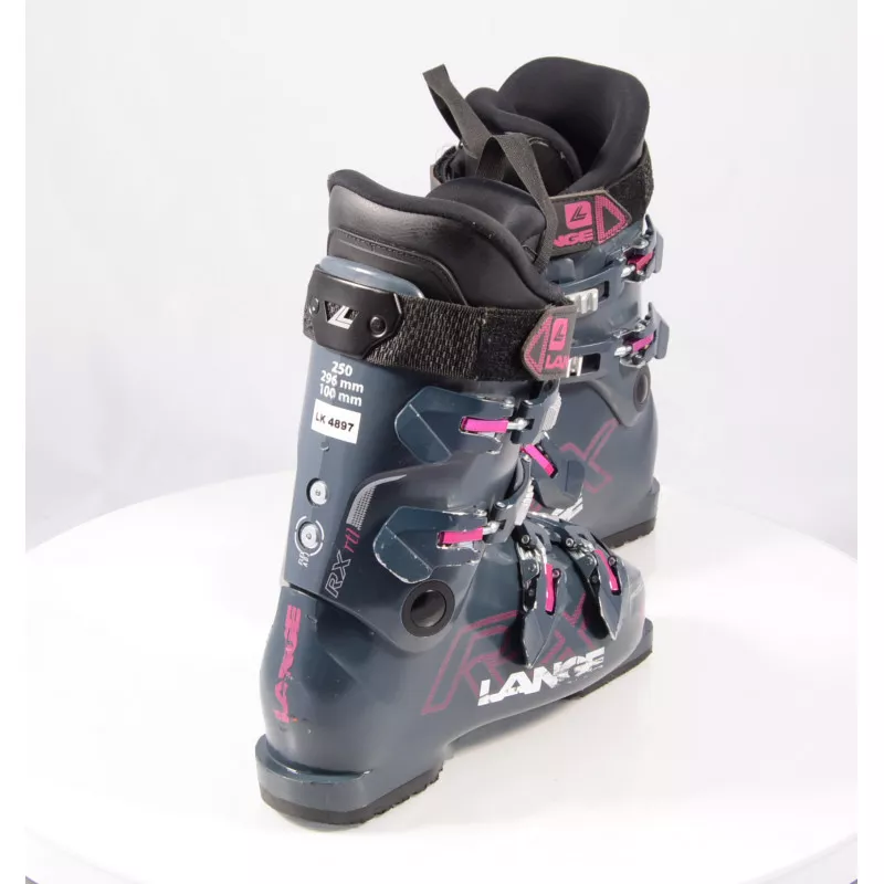 Chaussures Ski Femme LANGE RX 80 RTL W 2019, BLACK/pink, Flex Adj., Micro, Macro 5 Chaussures Ski Femme LANGE RX 80 RTL W 2019, BLACK/pink, Flex Adj., Micro, Macro – Image 3