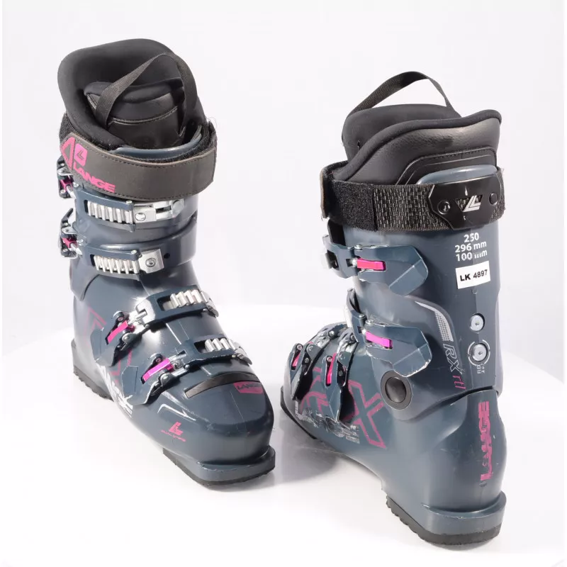 Chaussures Ski Femme LANGE RX 80 RTL W 2019, BLACK/pink, Flex Adj., Micro, Macro 7 Chaussures Ski Femme LANGE RX 80 RTL W 2019, BLACK/pink, Flex Adj., Micro, Macro – Image 5