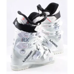 Chaussures Ski Femme LANGE RX 80 W GT, Dual Core, 3D Liner Sport, Ergo Profile, 3M Thinsulate, White ( En PARFAIT état ) -Atomic Shop Soldes chaussures ski femme lange rx 80 w gt dual core 3d liner sport ergo profile 3m thinsulate white en parfait etat.jpg 2