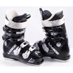 Chaussures Ski Femme LANGE RX 80 W L. V., Polyurethane, Dual Core, 3M Thinsulate, BLACK/white ( En PARFAIT état )