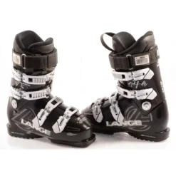 Chaussures Ski Femme LANGE RX 90 RTL, BLACK/white, WARM Inside, FLEX Adj. ULTIMATE Control ( En PARFAIT état )