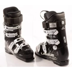 Chaussures Ski Femme LANGE RX 90 RTL, BLACK/white, WARM Inside, FLEX Adj. ULTIMATE Control ( En PARFAIT état ) -Atomic Shop Soldes chaussures ski femme lange rx 90 rtl black white warm inside flex adj ultimate control en parfait etat.jpg 4