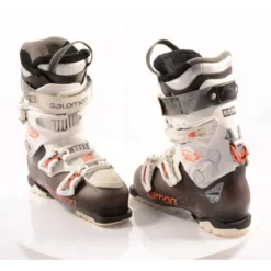 Chaussures Ski Femme SALOMON QUEST ACCESS 770 W, SKI/WALK, WHITE/orange, RATCHET Buckle, Micro, Macro -Atomic Shop Soldes chaussures ski femme salomon quest access 770 w ski walk white orange ratchet buckle micro macro.jpg 4