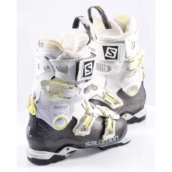 Chaussures Ski Femme SALOMON QUEST ACCESS 80 W, SKI/WALK, Magnesium Backbone, Micro, Grey/white/yellow ( En PARFAIT état ) -Atomic Shop Soldes chaussures ski femme salomon quest access 80 w ski walk magnesium backbone micro grey white yellow en parfait etat.jpg 2