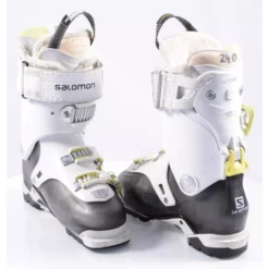 Chaussures Ski Femme SALOMON QUEST ACCESS 80 W, SKI/WALK, Magnesium Backbone, Micro, Grey/white/yellow ( En PARFAIT état ) -Atomic Shop Soldes chaussures ski femme salomon quest access 80 w ski walk magnesium backbone micro grey white yellow en parfait etat.jpg 4