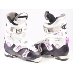 Chaussures Ski Femme SALOMON QUEST ACCESS R70 W Purple/white, SKI/WALK, Ratchet Buckle, Micro, Macro