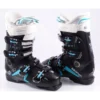 Chaussures Ski Femme SALOMON S/PRO 80 W, Coreframe, Oversized Pivot, Sense Amplifier, Black/turquoise -Atomic Shop Soldes chaussures ski femme salomon s pro 80 w coreframe oversized pivot sense amplifier black turquoise.jpg